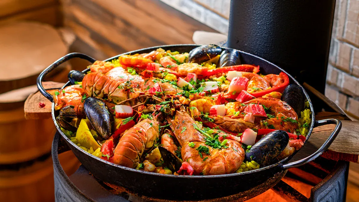 Traditional Valencia Paella