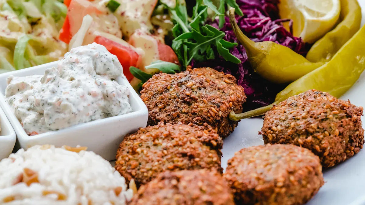 Hummus & Falafel: Healthy Middle Eastern Recipes