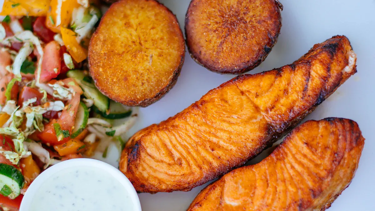 Baked Redfish Fillets