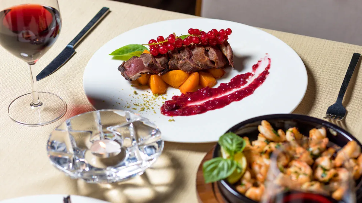 Serving Sirloin Steak