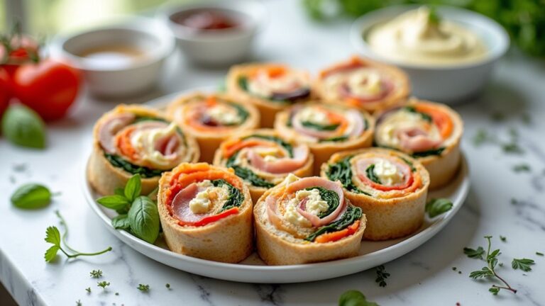 easy party pinwheel recipes