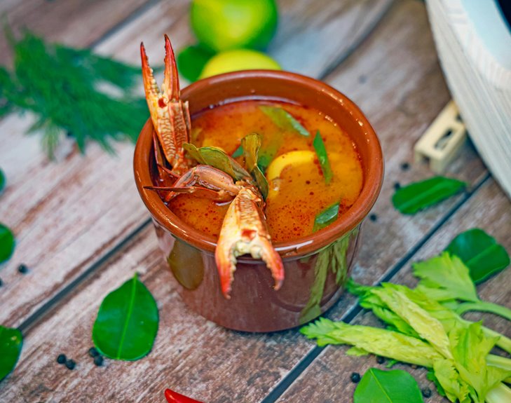 lobster flavor pairing suggestions